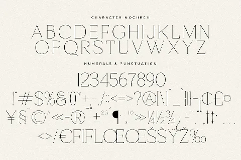 Mochreh font