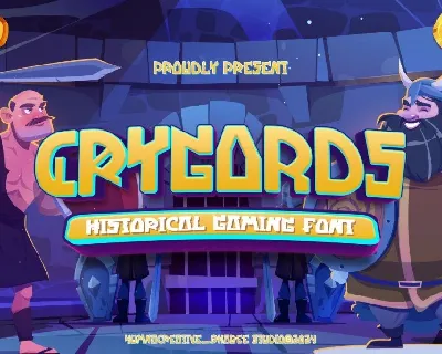 Crygords font