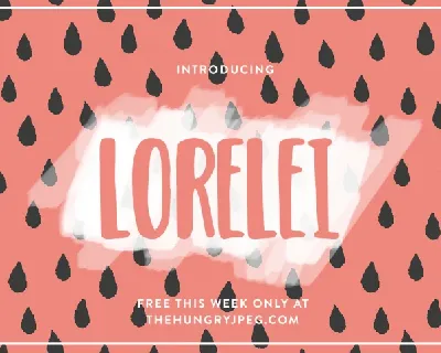 Lorelei Free font