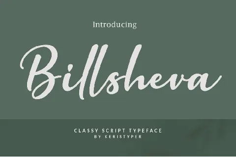 Billsheva font