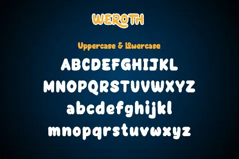 WEROTH font