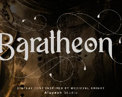 Baratheon font