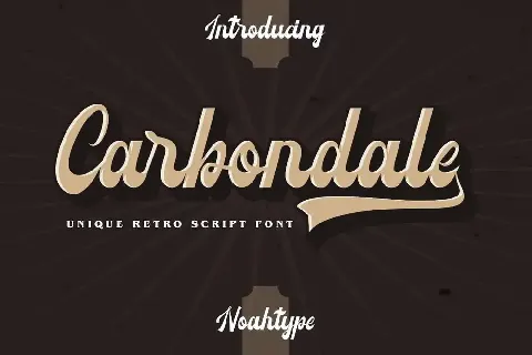 Carbondale font