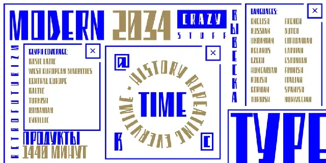 Eleventh Square font