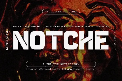 Notche font