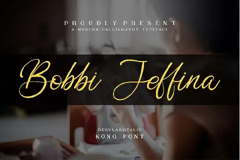 Bobbi Jeffina font