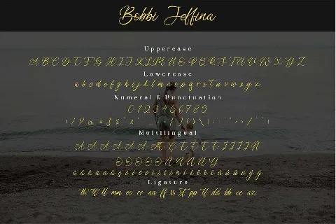 Bobbi Jeffina font