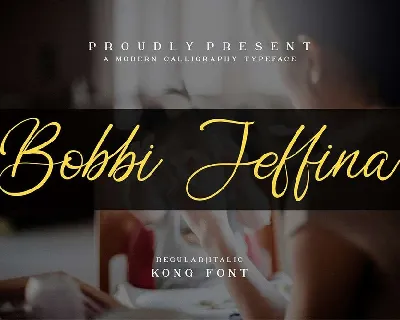 Bobbi Jeffina font