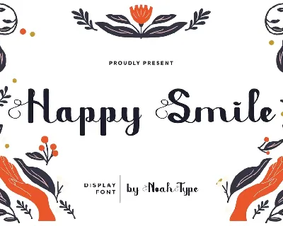 Happy Smile Demo font