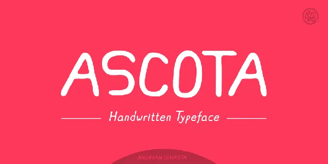 ASCOTA font