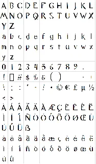 Caligo font