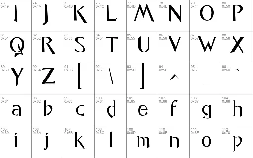 Caligo font