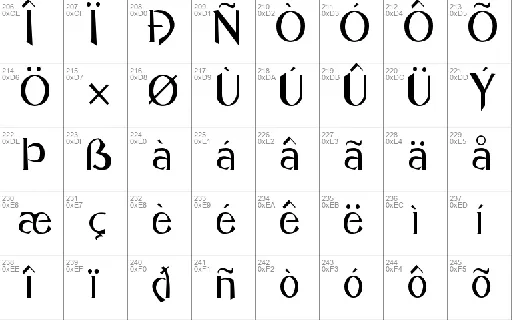 Caligo font