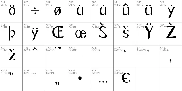 Caligo font