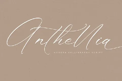 Anthellia font