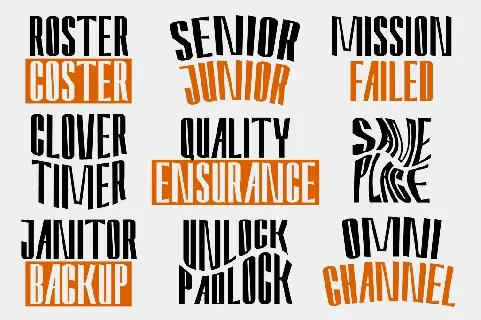 Nevary DEMO font