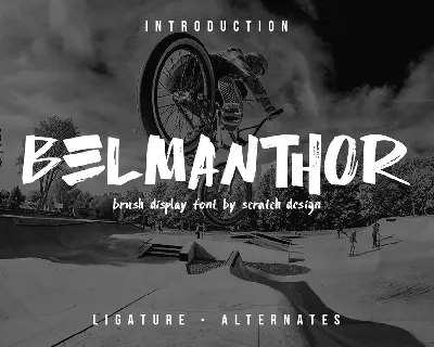 Belmanthor-DEMO font