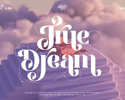 True Dream font