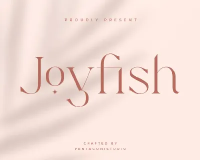 Joyfish font