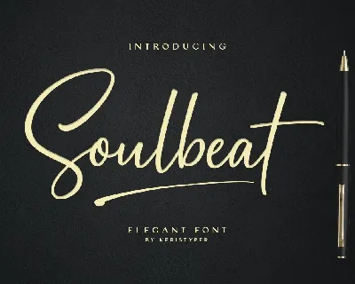 Soulbeat font