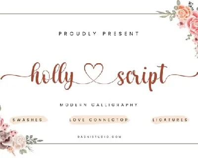 Holly Script font