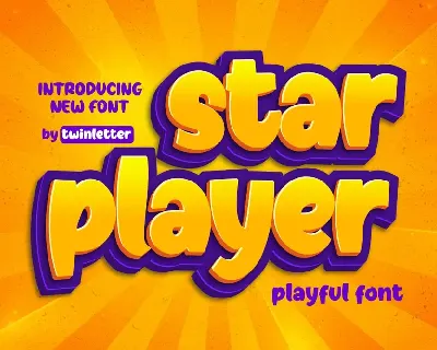Starplayer font