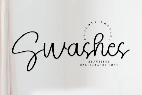 Swashes font