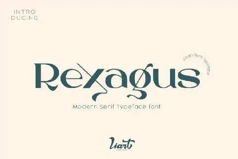 Rexagus font