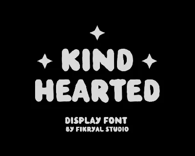 Kind Hearted font