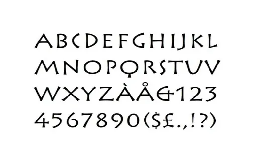 Avatar font