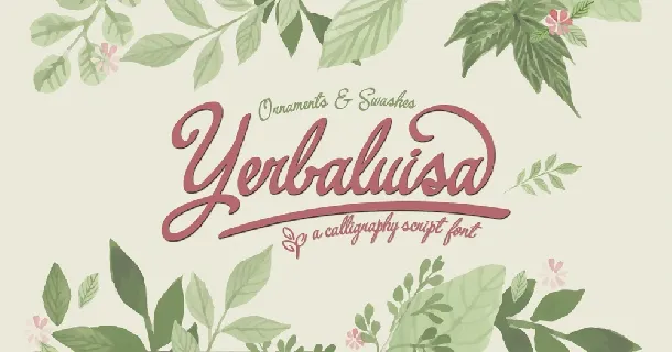 Yerbaluisa Free font