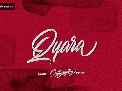 Qyara Calligraphy font
