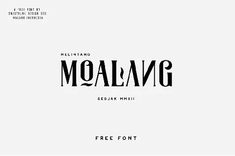 Moalang font