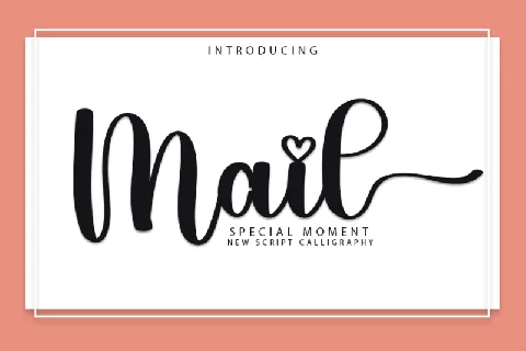 Mail font