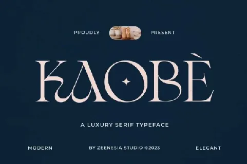 Kaobe font