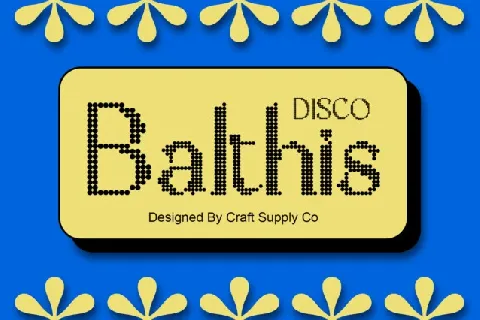 Balthis Disco font