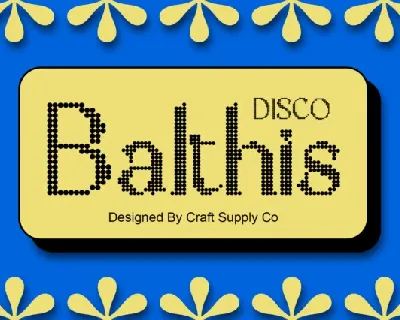 Balthis Disco font