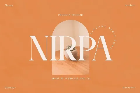 Nirpa font