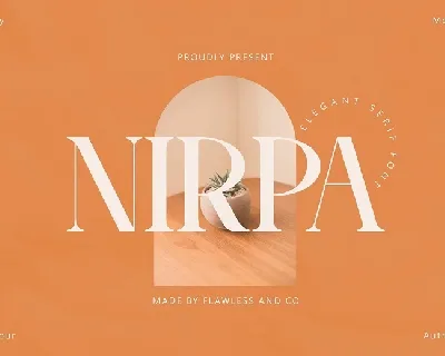 Nirpa font