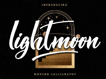 Lightmoon - Personal Use font