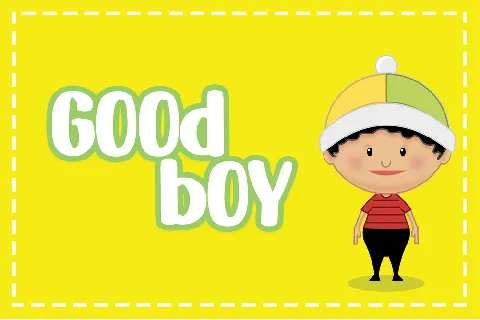 Little Boy Display font