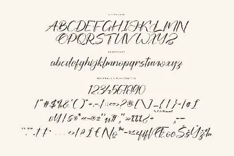 Brityna Hashim DEMO VERSION font