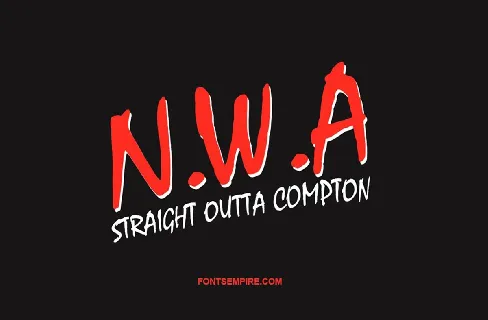 NWA font