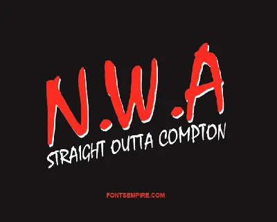 NWA font