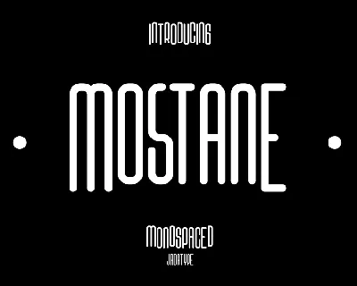 Mostane font