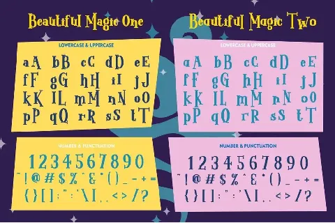 Beautiful Magic font