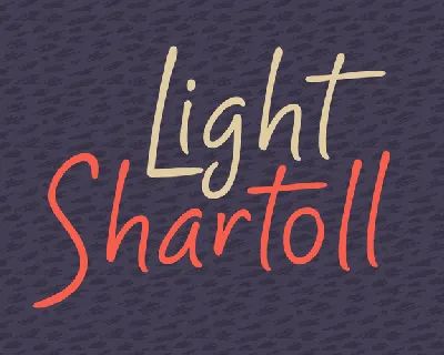 Shartoll Light font