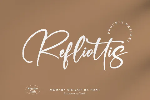 Refliottis font