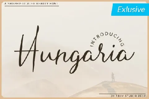 Hungaria Script font