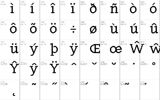 KrÃ¡ketÃ¦r Typeface font